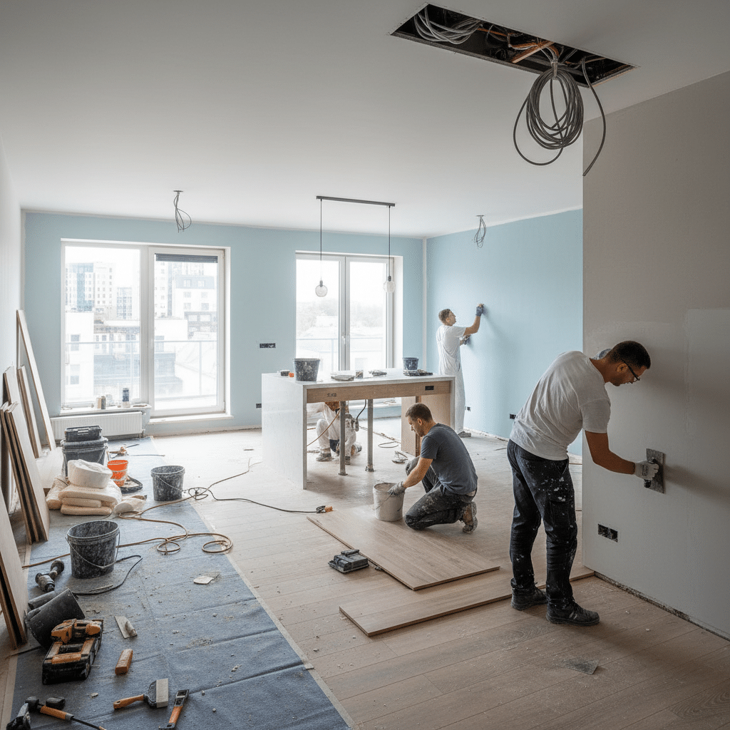 עבודות בנייה קטנות לבית: תכנון, אישורים וביצוע נכון